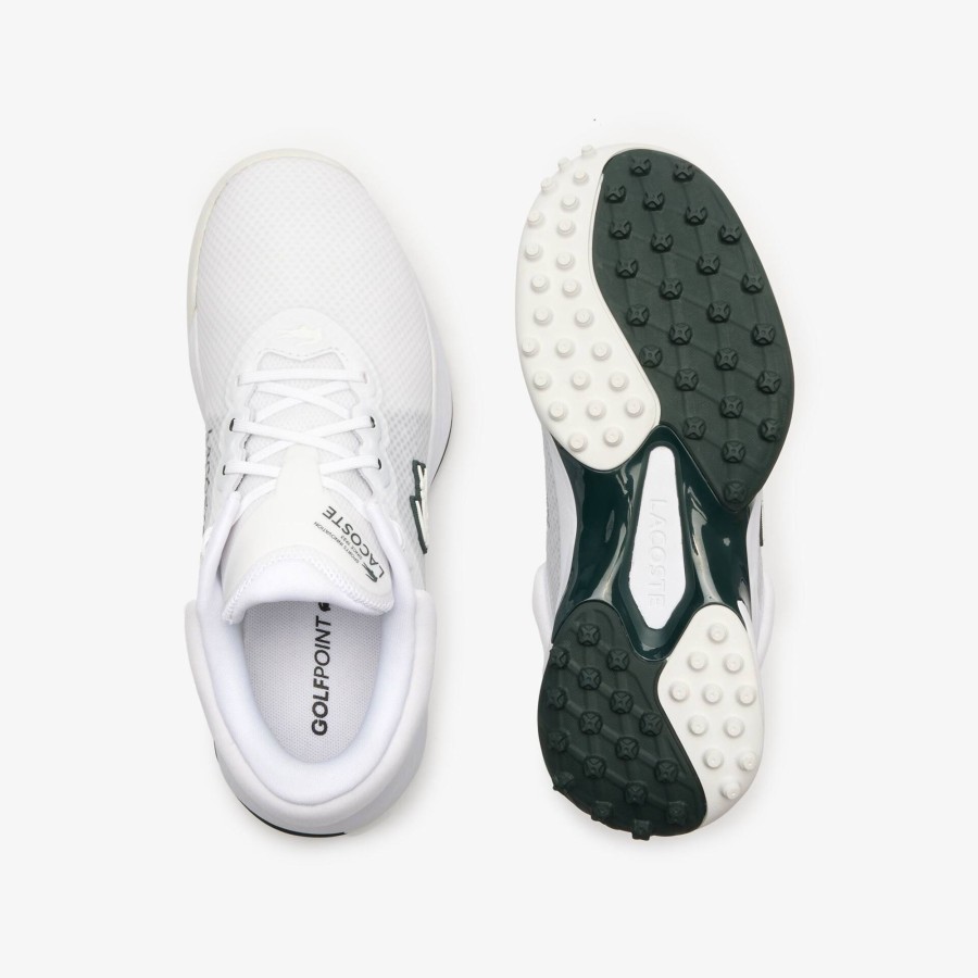 Women Lacoste Golf | Men'S G80 Cluband Leather Trainers White & Dark Green 1R5