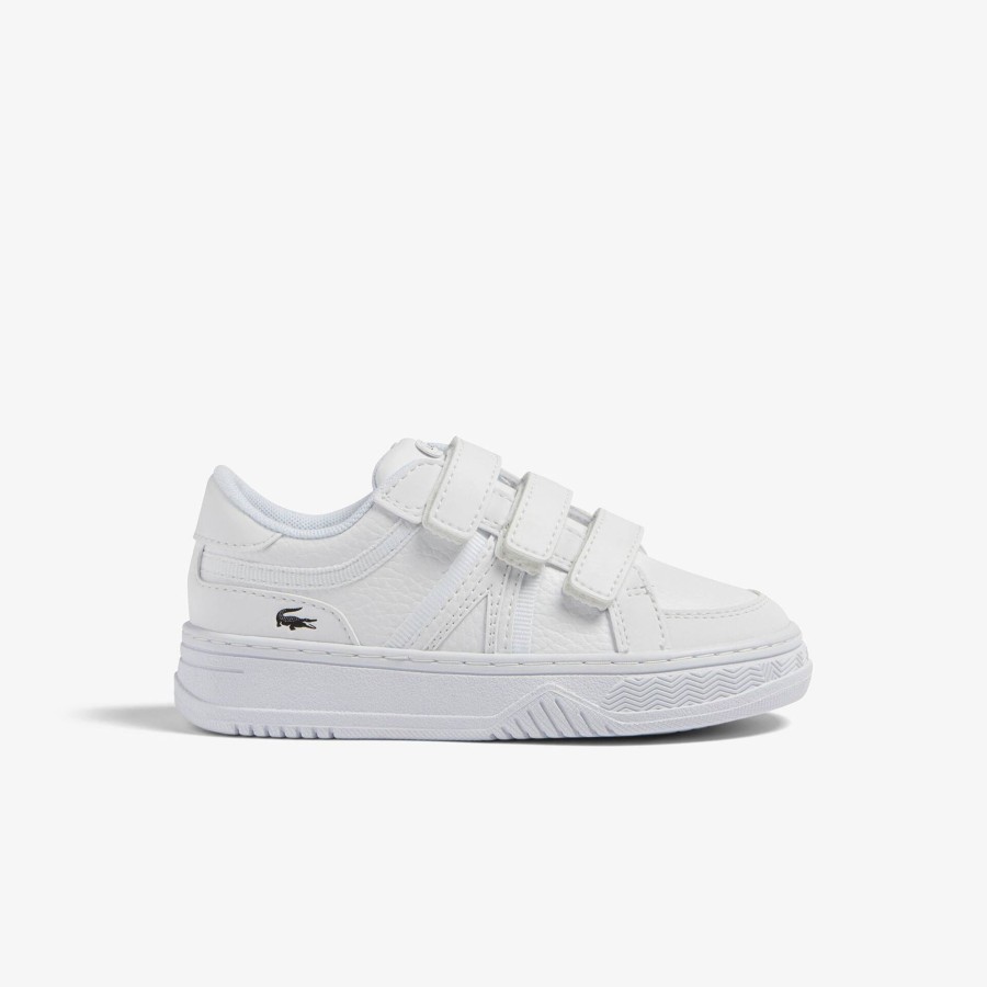 Kids Lacoste Shoes | Infants' Lacoste L001 Synthetic Trainers White 21G