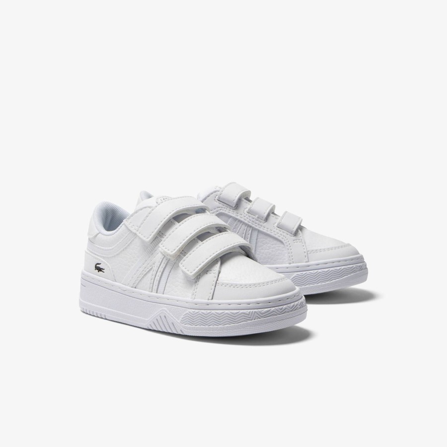 Kids Lacoste Shoes | Infants' Lacoste L001 Synthetic Trainers White 21G