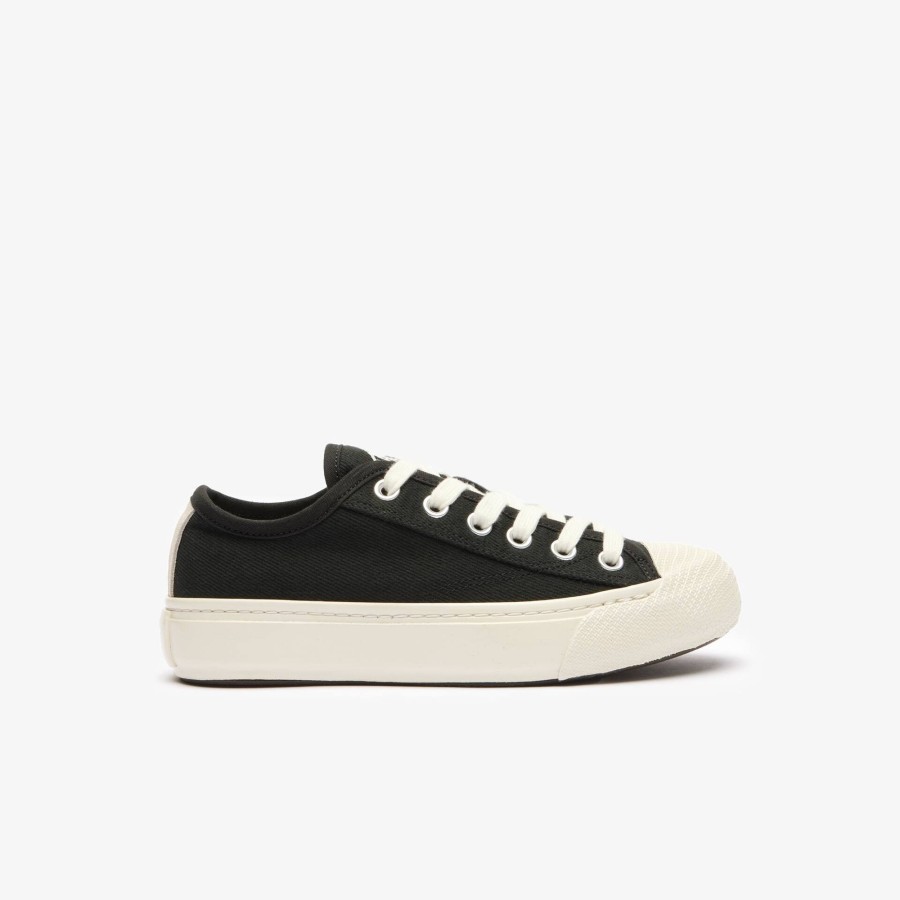 Women Lacoste Sneakers | Women'S Backcourt 2.0 Trainers Black & Off White 454