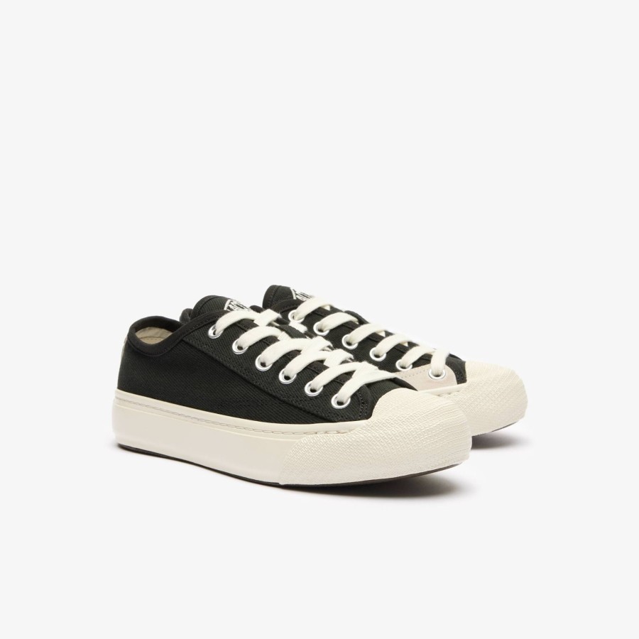 Women Lacoste Sneakers | Women'S Backcourt 2.0 Trainers Black & Off White 454