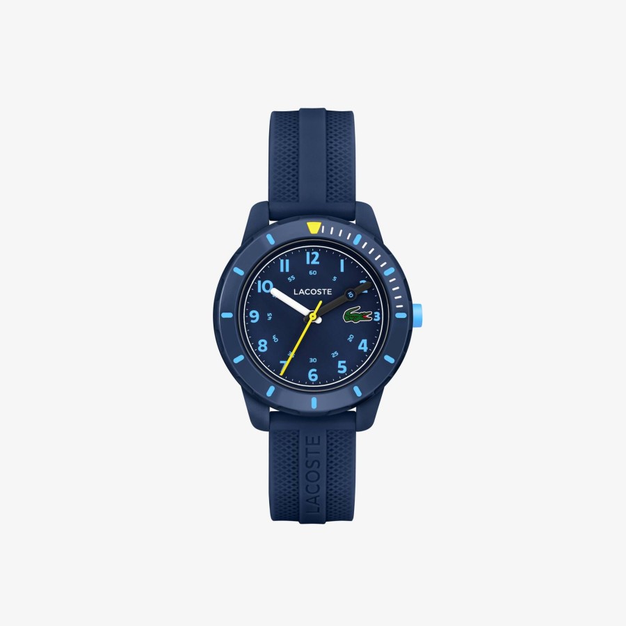 Kids Lacoste Accessories | Mini Tennis 3 Hand Silicone Watch Blue 000