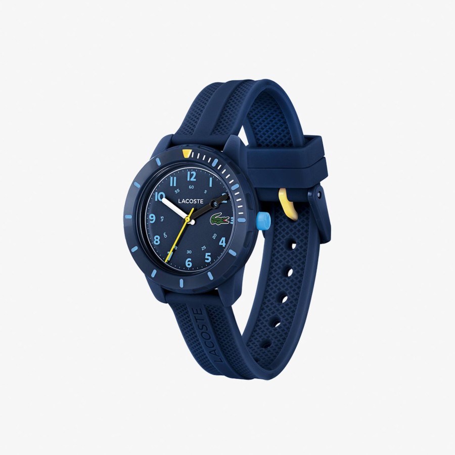 Kids Lacoste Accessories | Mini Tennis 3 Hand Silicone Watch Blue 000