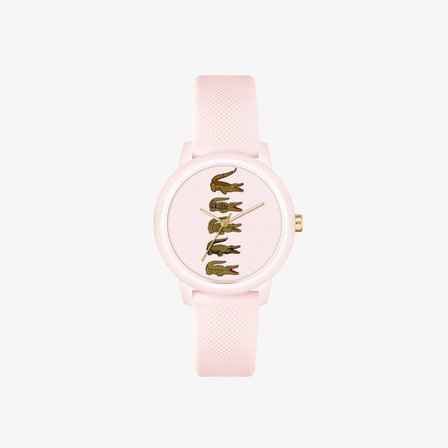 Women Lacoste Watches | Lacoste.12.12 Holiday 3 Hand Silicone Watch White 000