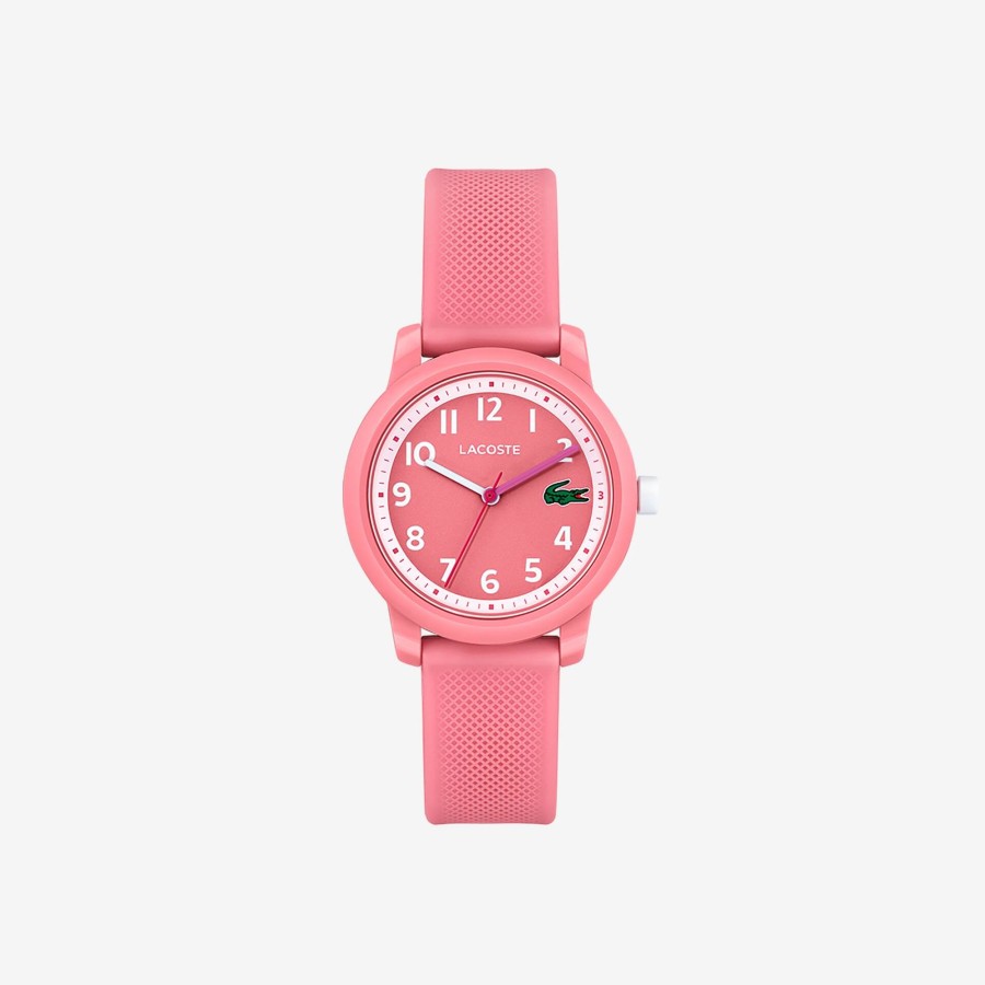 Kids Lacoste Accessories | Kids' Lacoste.12.12 Pink Silicone Strap Watch Pink 000