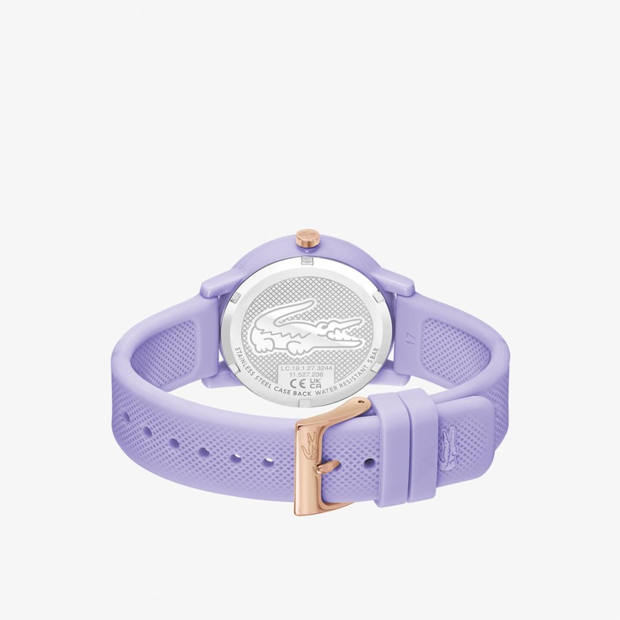 Women Lacoste Watches | Lacoste.12.12 3 Hand Silicone Watch Blue 000