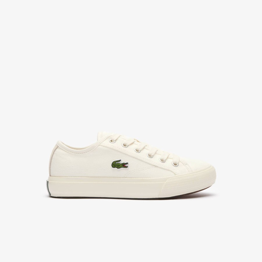 Women Lacoste Sneakers | Women'S Backcourt Trainers Off White 18C