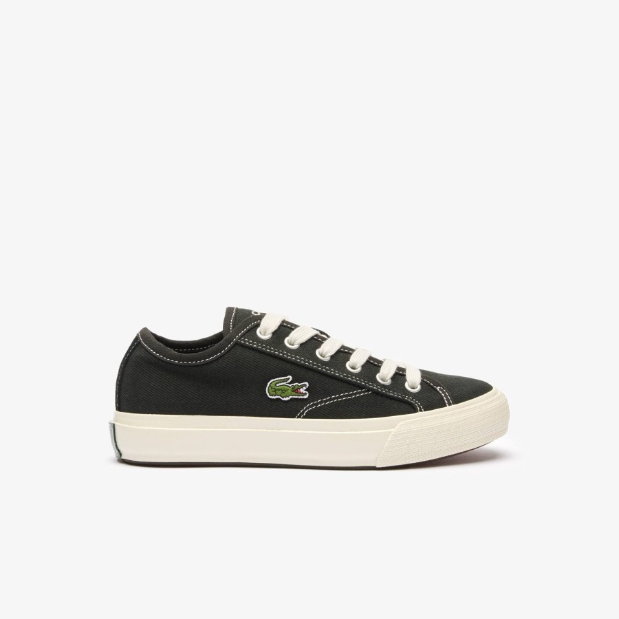 Women Lacoste Sneakers | Women'S Backcourt Trainers Black & Off White 454