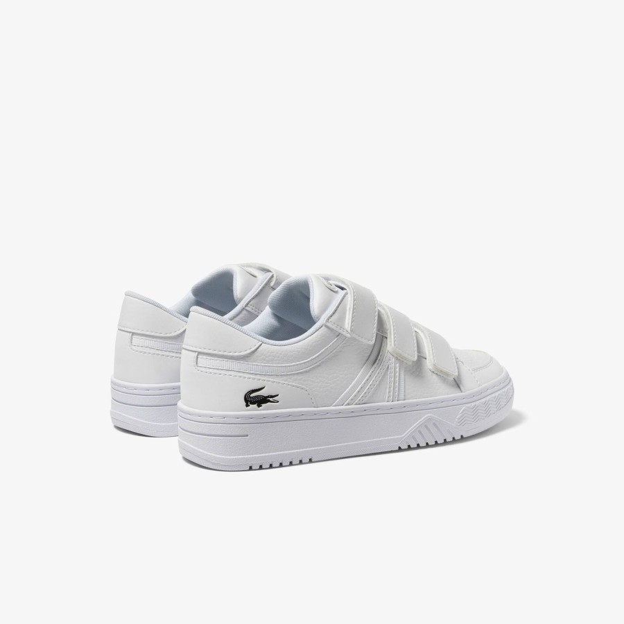 Kids Lacoste Shoes | Juniors' Lacoste L001 Synthetic Trainers White 21G