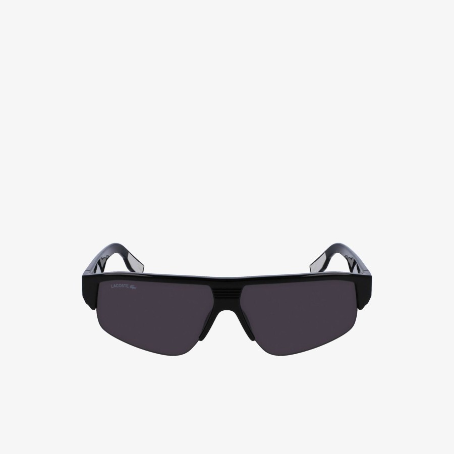 Women Lacoste Sunglasses | Mask Active Sunglasses Matte Black 001