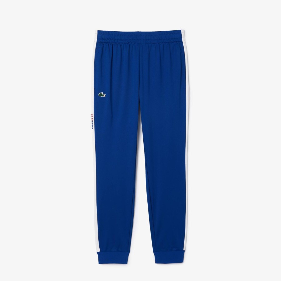 Men Lacoste Tennis | Interlock Tennis Sportsuit Track Pants Navy Blue / White