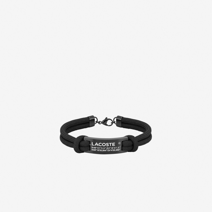 Women Lacoste Jewellery | Elios Bracelet Black 001