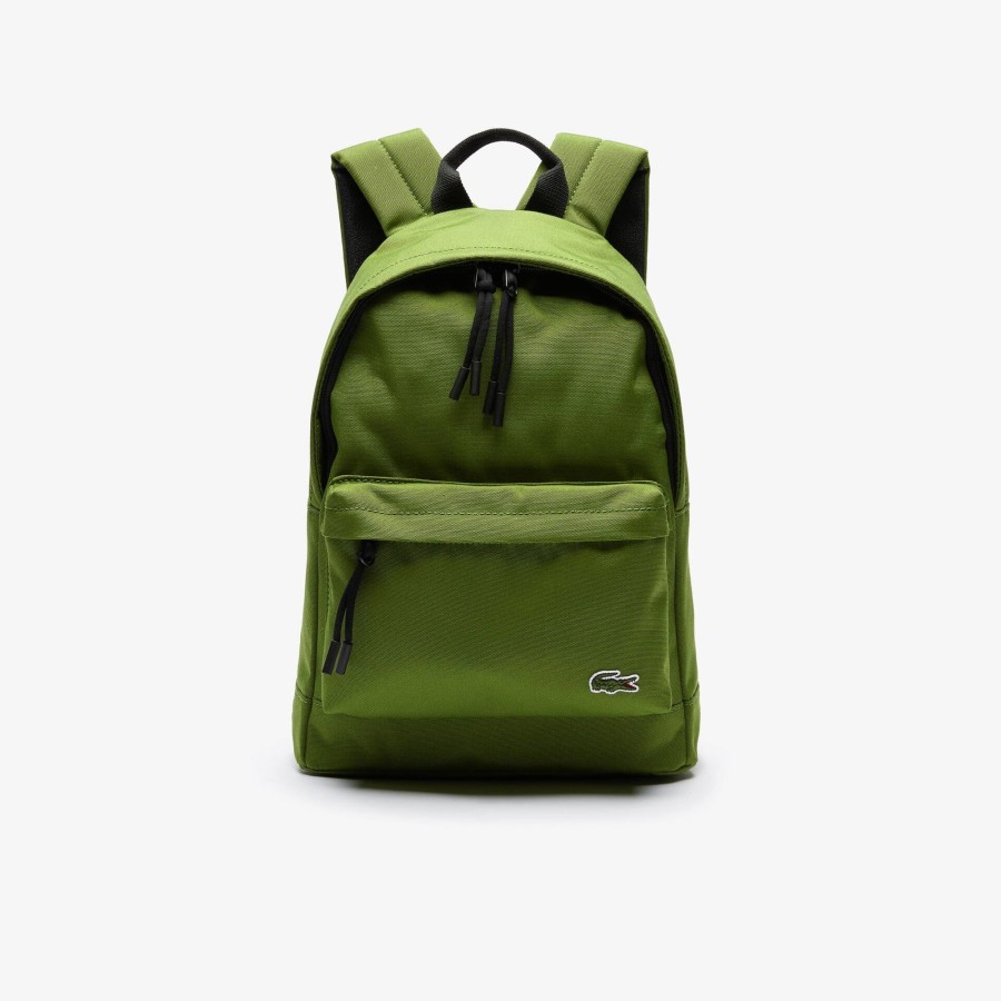 Men Lacoste Backpack | Men'S Neocroc Small Canvas Backpack F45