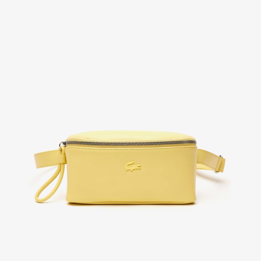 Women Lacoste Wallets & Small Leather Goods | Leather Banana Style Purse Popcorn M35