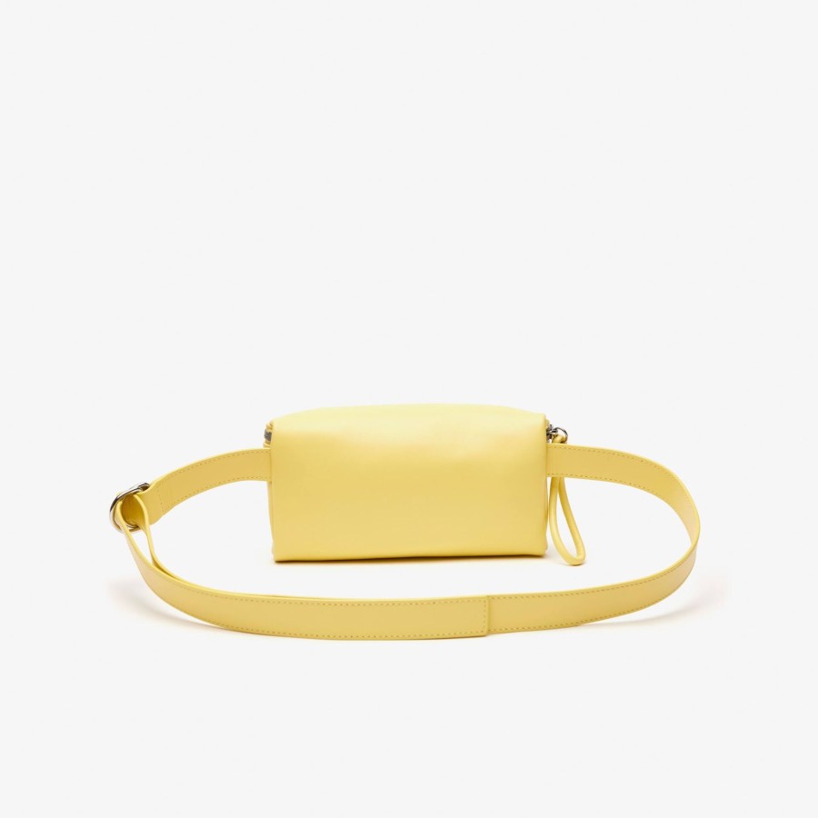 Women Lacoste Wallets & Small Leather Goods | Leather Banana Style Purse Popcorn M35