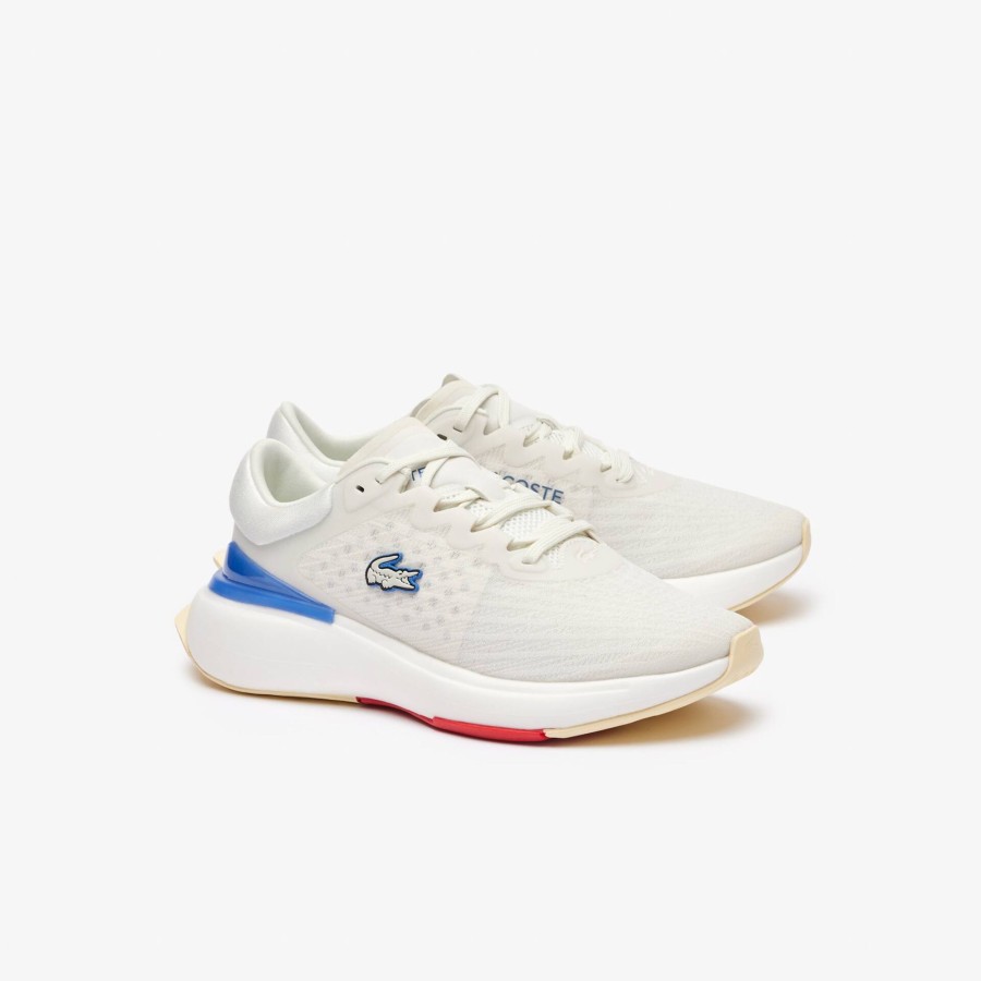 Women Lacoste Fitness & Training | Women'S Neo Run Lite Running Shoes White / Blue / Red W1B