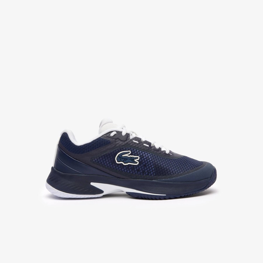 Women Lacoste Tennis | Women'S Tech Pointtennis Shoes Navy & White 092