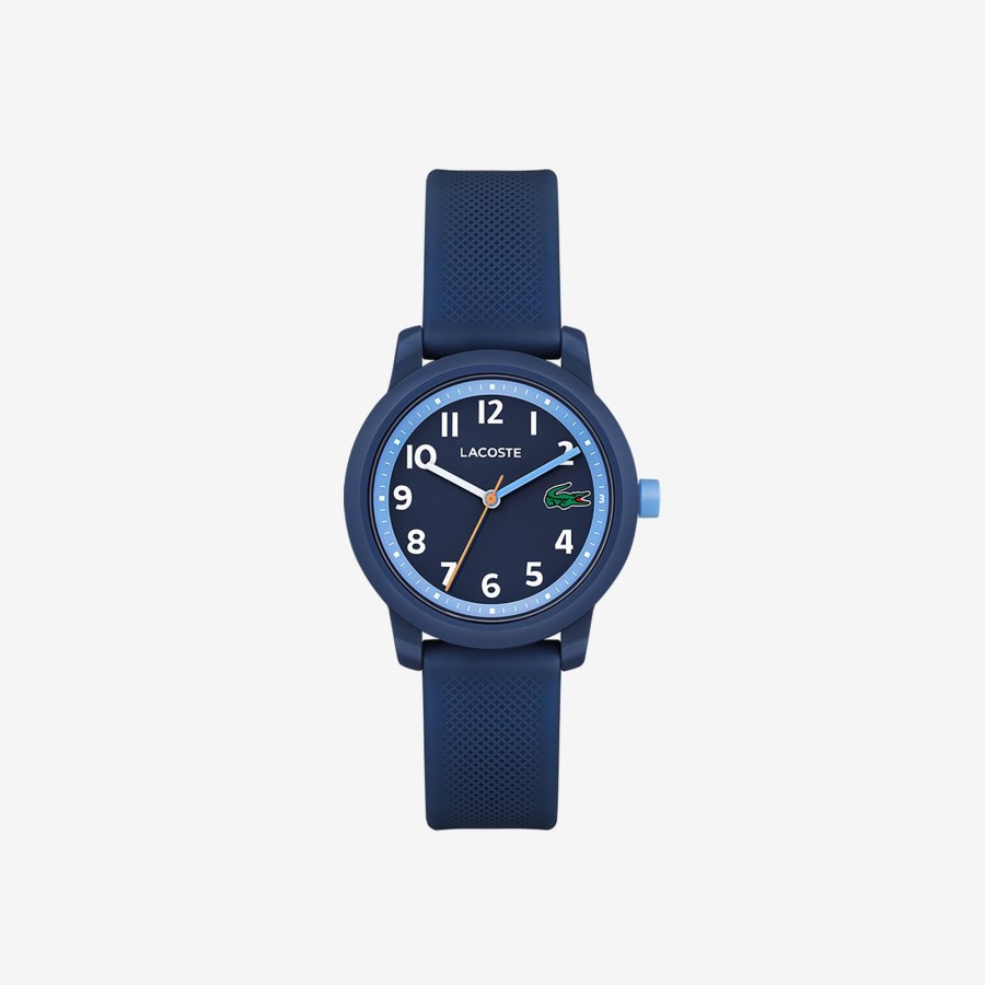 Kids Lacoste Accessories | Kids' Lacoste.12.12 3 Hands Silicone Strap Watch Blue 000