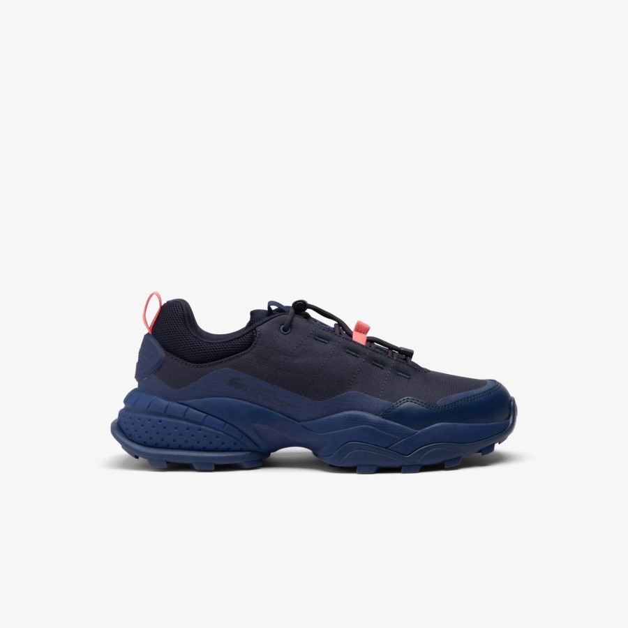 Men Lacoste Outdoor | Men'S L-Guard Breaker Ct Logo Outdoor Trainers Navy