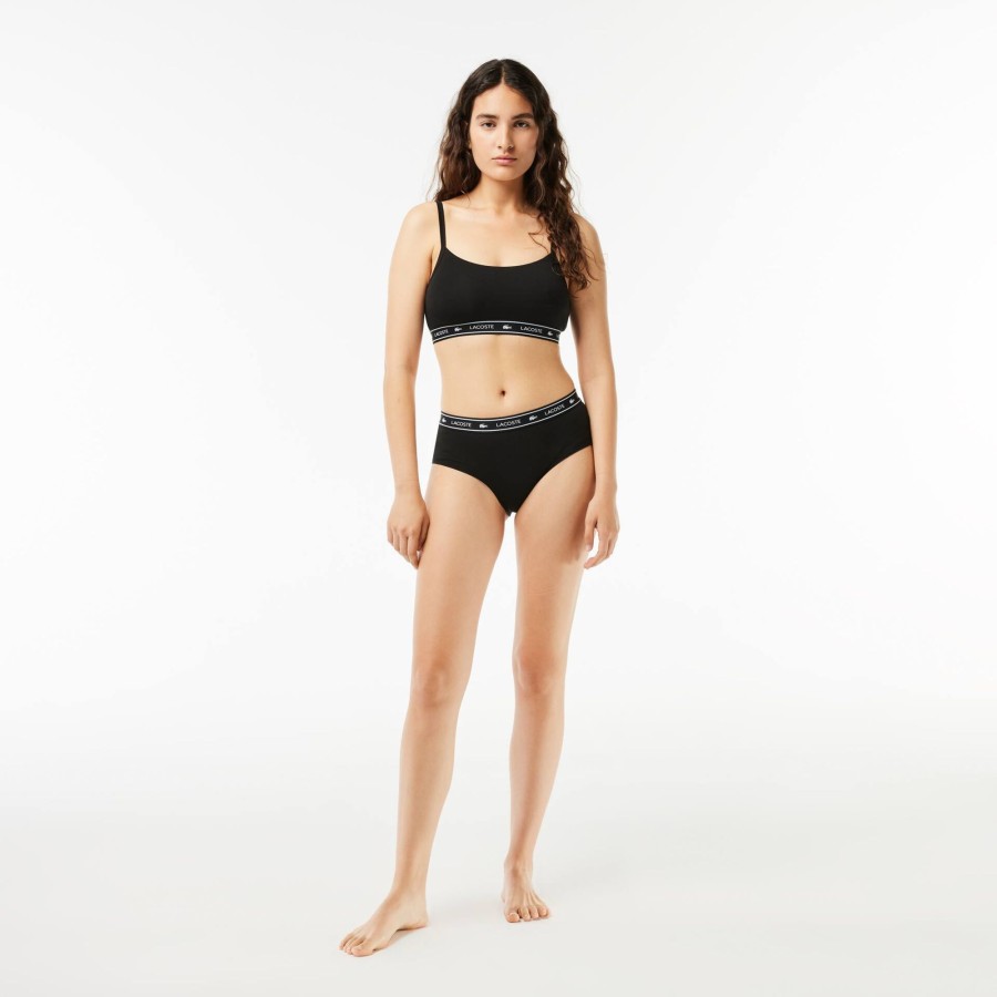 Women Lacoste Underwear & Loungewear | Branding Shorty Black 031