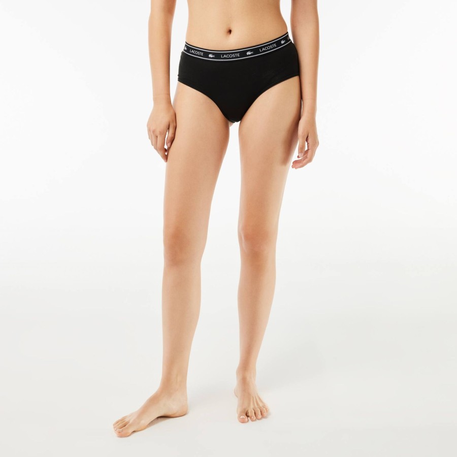 Women Lacoste Underwear & Loungewear | Branding Shorty Black 031