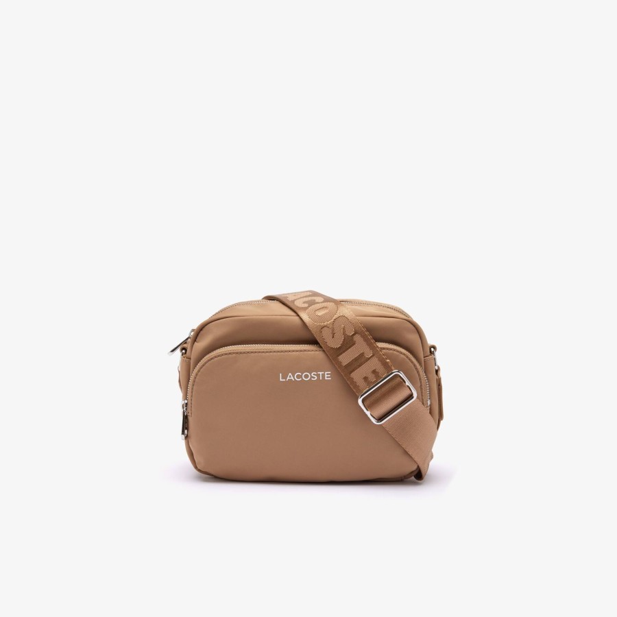 Women Lacoste Cross Body | Active Daily Crossover Bag Cookie M86