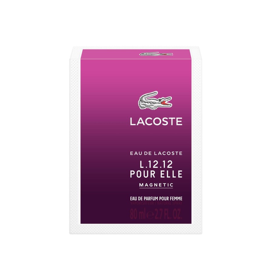 Women Lacoste Fragrance | L.12.12 Magnetic Pour Elle Eau De Parfum 80Ml Pink 000