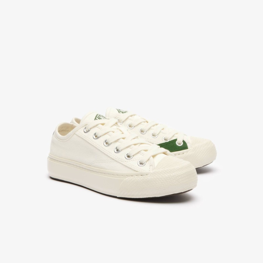 Women Lacoste Sneakers | Women'S Backcourt 2.0 Trainers Off White 18C