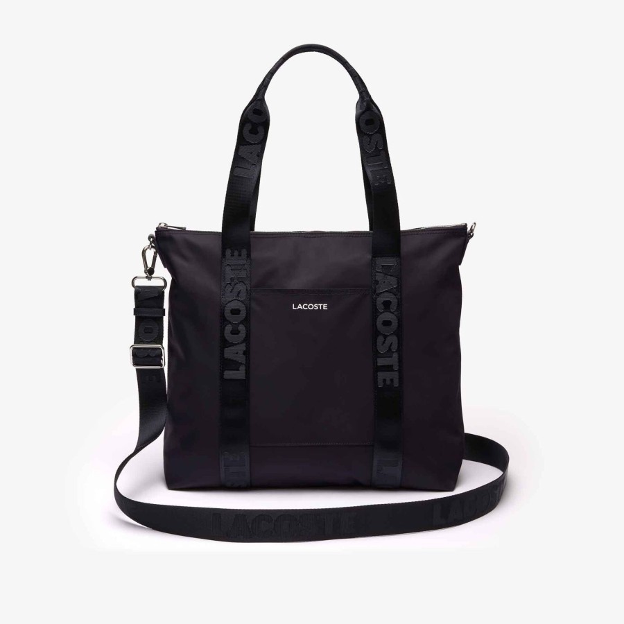 Women Lacoste Bags | Active Nylon Tote Bag Abimes L24