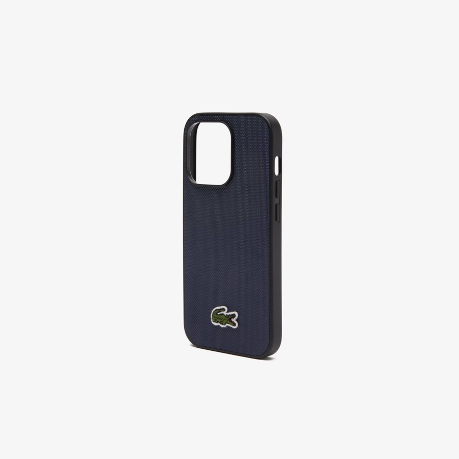 Women Lacoste Iphone Cases | Pique Effect Iphone 14 Pro Case Penombre 141