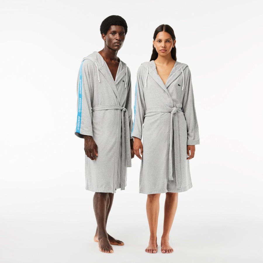 Women Lacoste Home Textile | L Active Bathrobe Light Grey N24