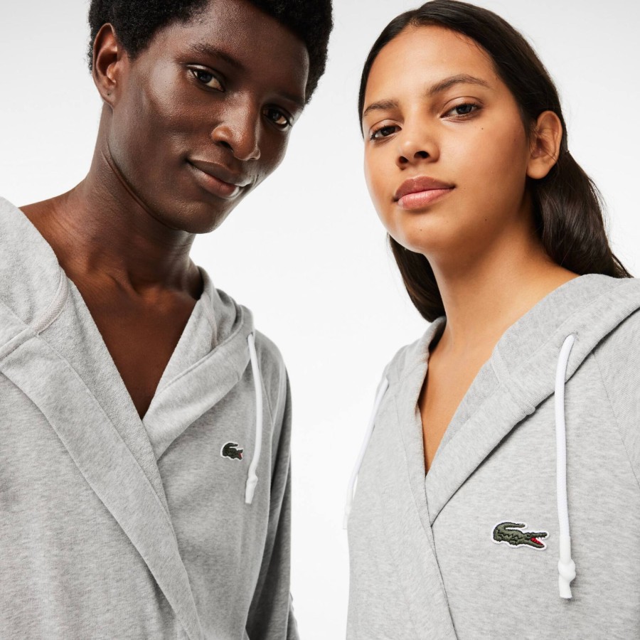 Women Lacoste Home Textile | L Active Bathrobe Light Grey N24