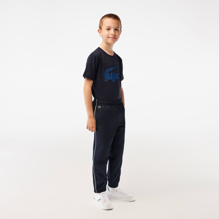 Kids Lacoste Boy Clothing | Boys' Lacoste Sport Trackpants Navy Blue 166