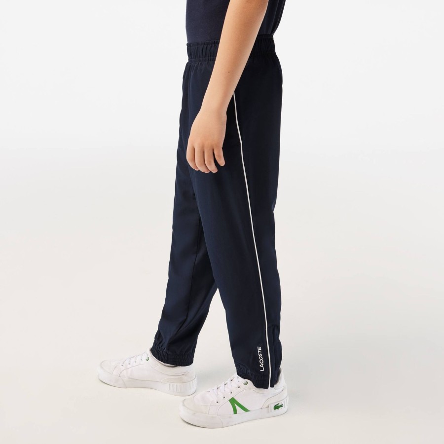 Kids Lacoste Boy Clothing | Boys' Lacoste Sport Trackpants Navy Blue 166