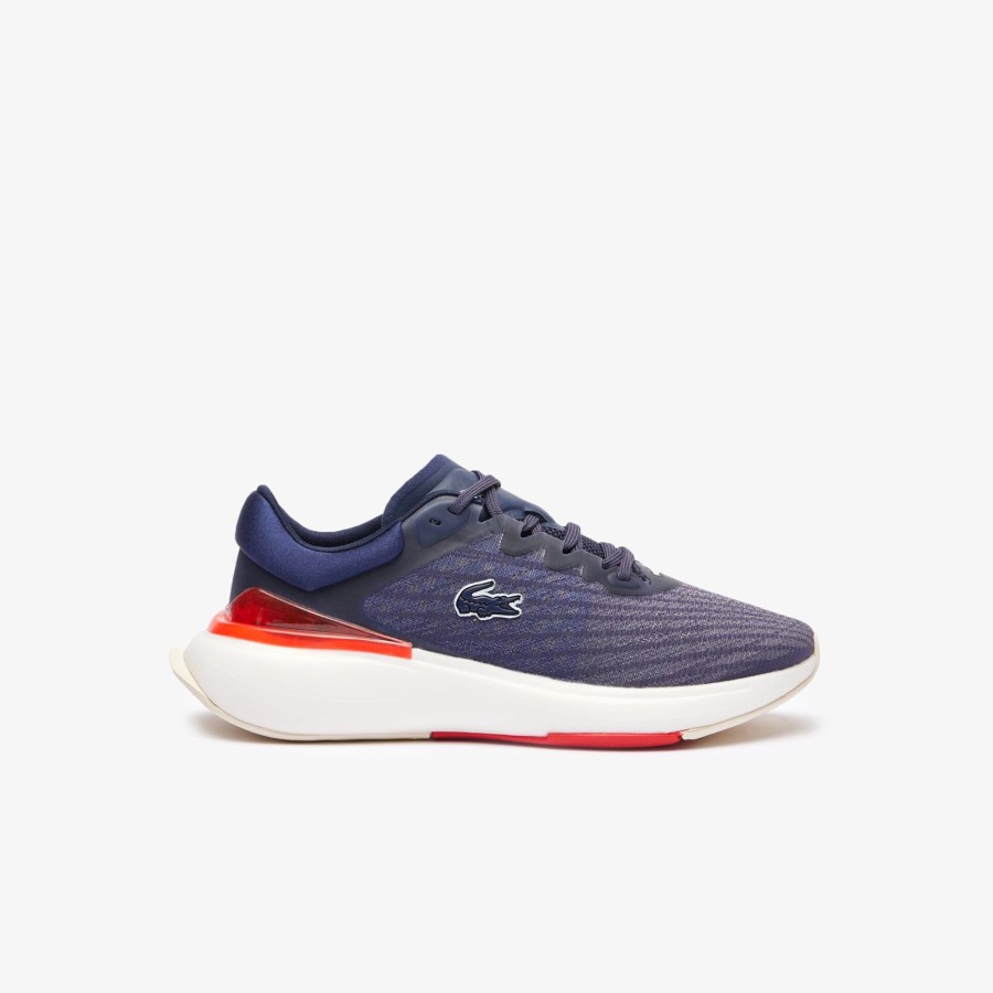 Women Lacoste Fitness & Training | Women'S Neo Run Lite Running Shoes Navy, White & Red 7A2