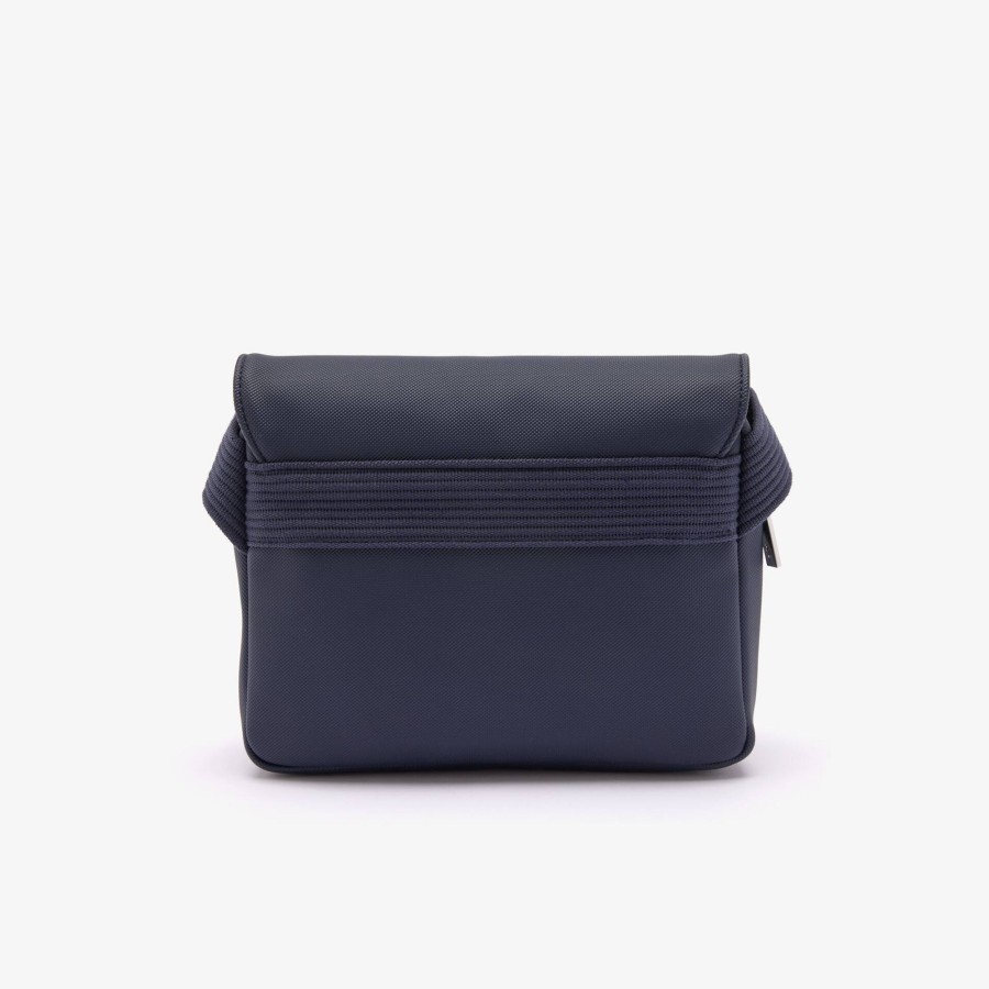 Men Lacoste Vertical Bags | Men'S Classic Ipad Pocket Flap Close Bag Peacoat