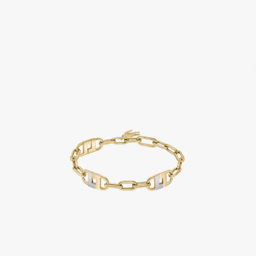 Women Lacoste Jewellery | Ardor Bracelet Silver And Gold 046