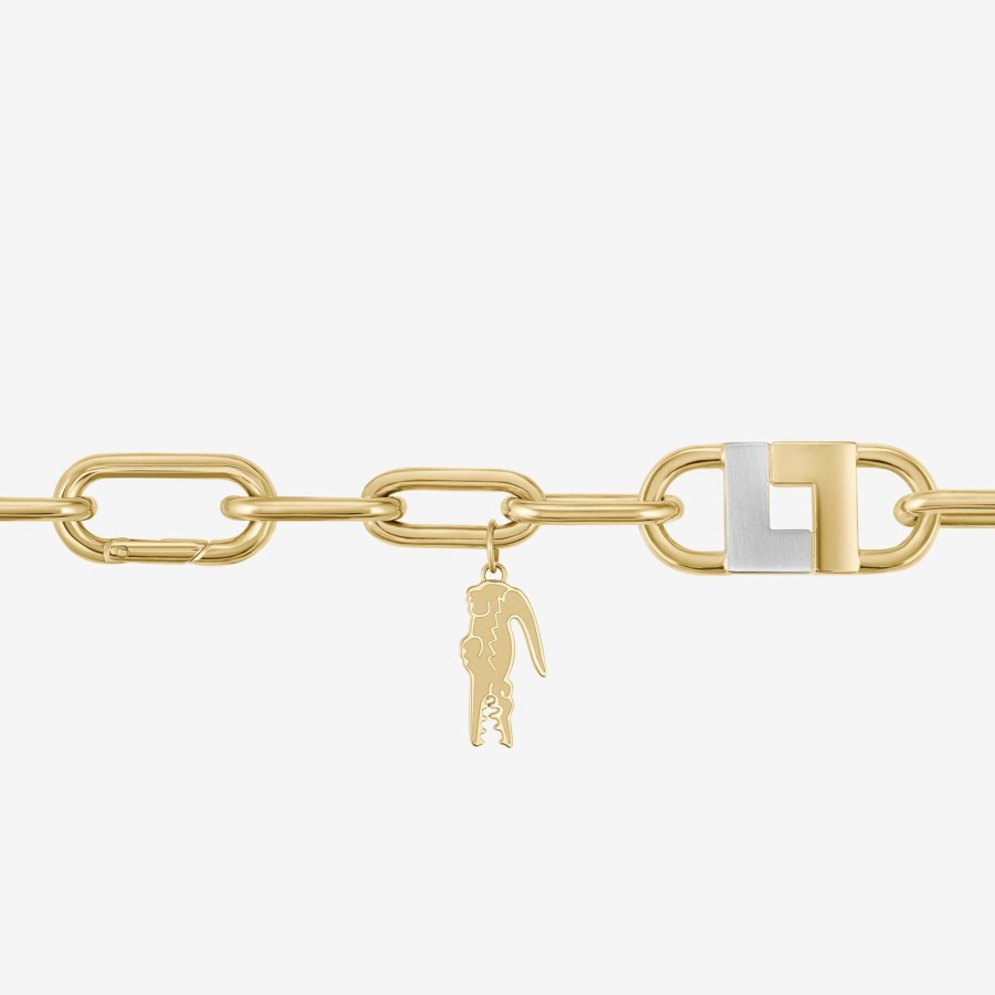 Women Lacoste Jewellery | Ardor Bracelet Silver And Gold 046